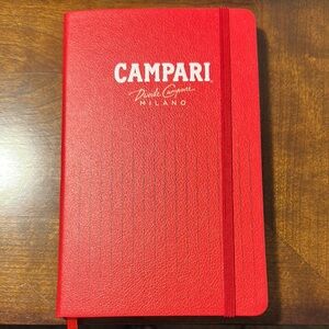 Campari Red Notebook